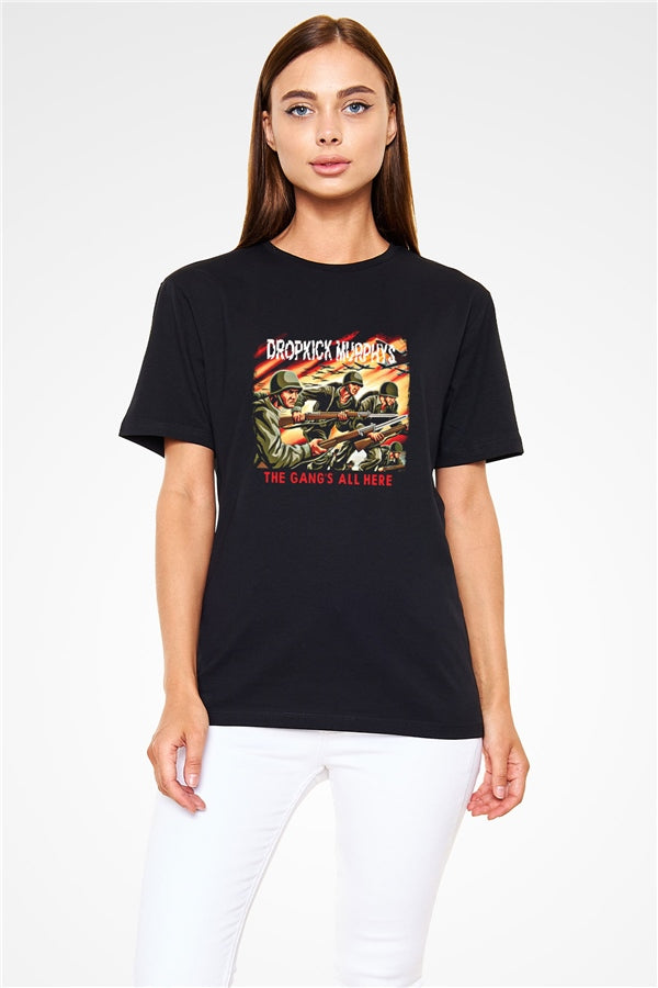 Dropkick Murphys Printed Unisex Black T-Shirt