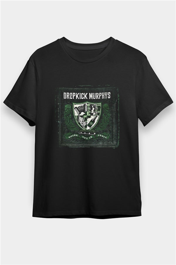 Dropkick Murphys Printed Unisex Black T-Shirt