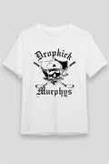 Dropkick Murphys White Unisex T-Shirt