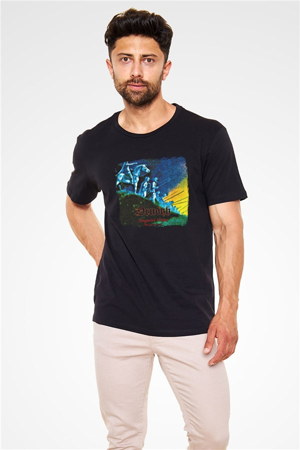 Drudkh Printed Unisex Black T-Shirt