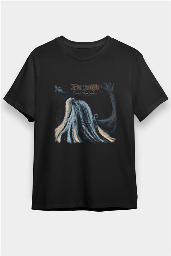 Drudkh Printed Unisex Black T-Shirt