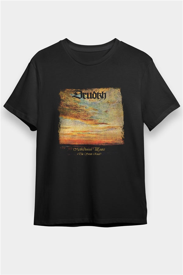 Drudkh Printed Unisex Black T-Shirt