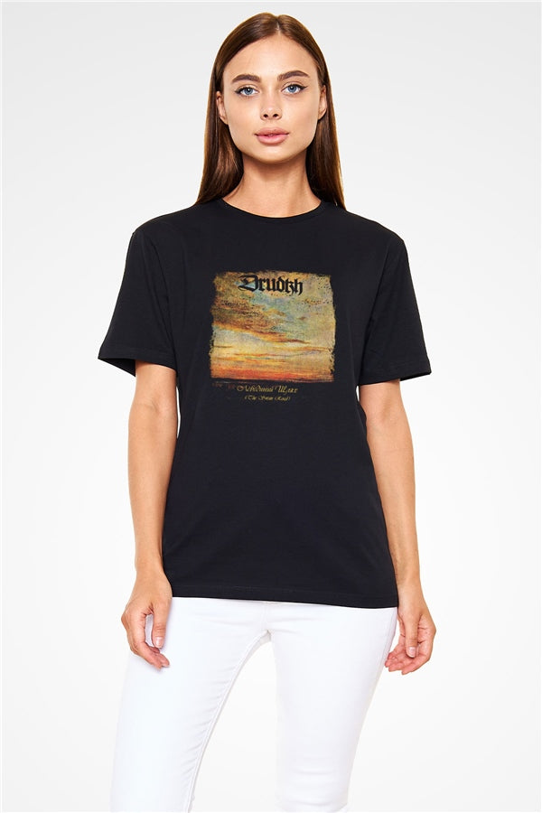Drudkh Printed Unisex Black T-Shirt