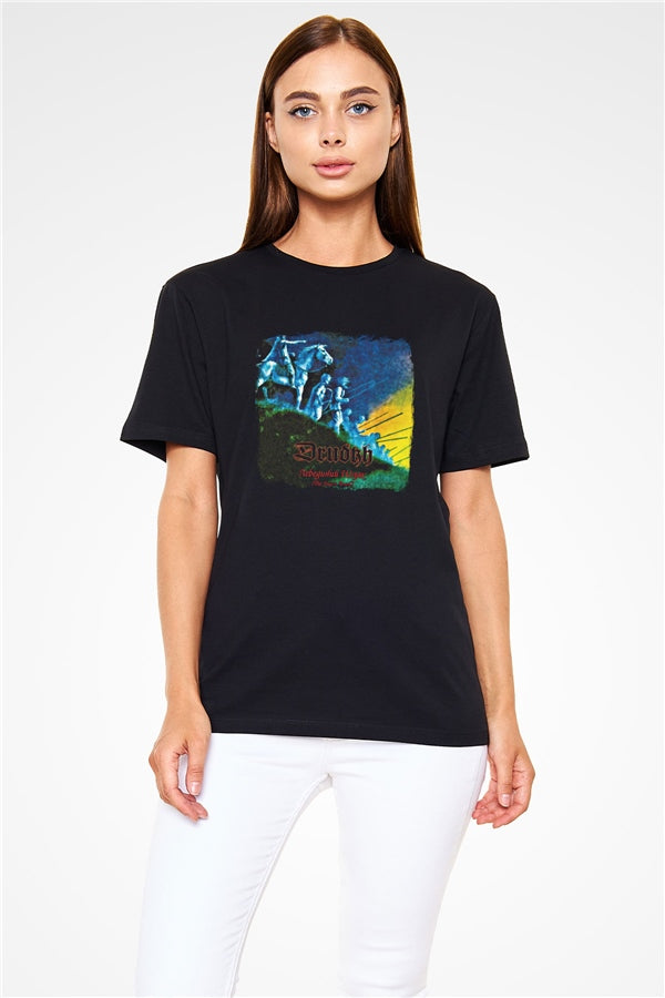 Drudkh Printed Unisex Black T-Shirt