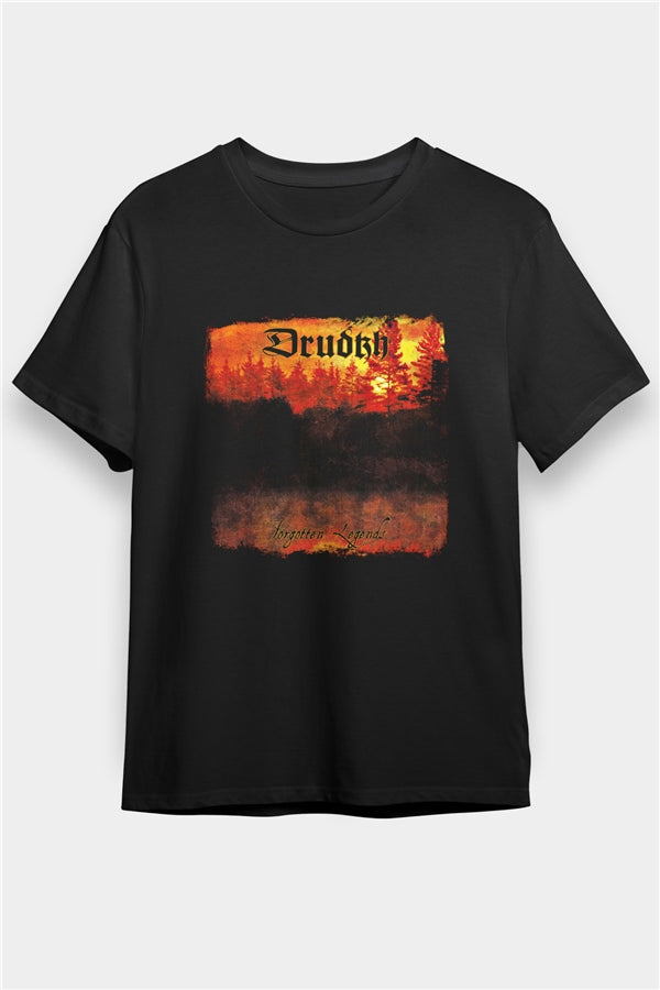 Drudkh Printed Unisex Black T-Shirt
