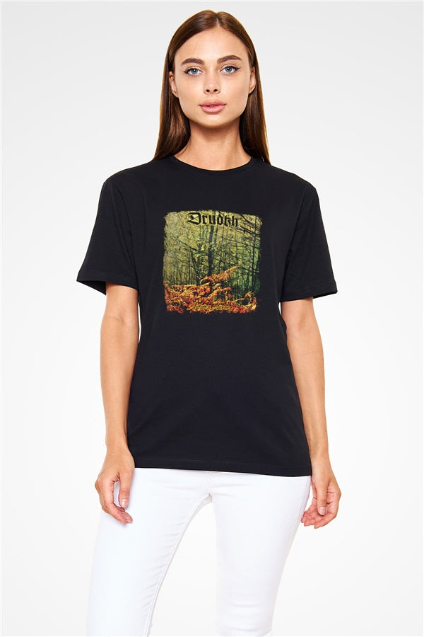 Drudkh Printed Unisex Black T-Shirt
