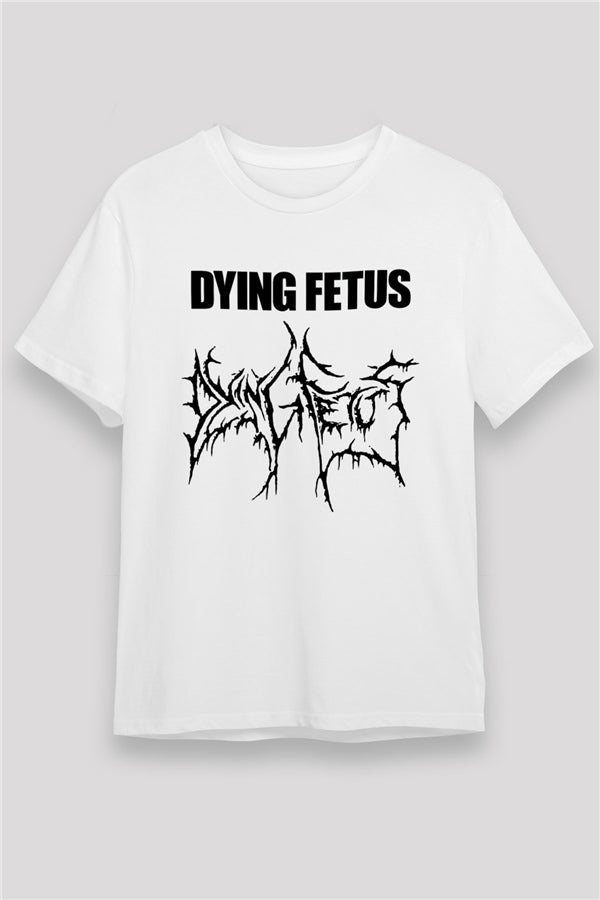 Dying Fetus White Unisex T-Shirt