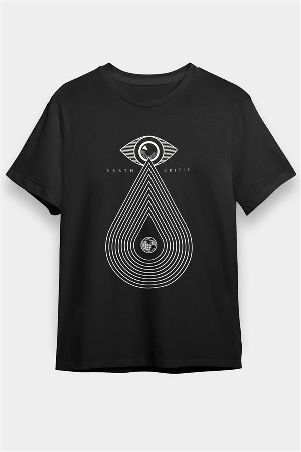 Earth Crisis Printed Unisex Black T-Shirt
