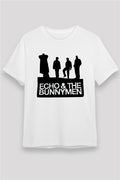 Echo and the Bunnymen White Unisex T-Shirt
