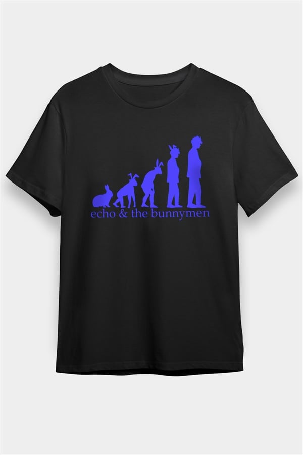 Echo and the Bunnymen Black Unisex T-Shirt