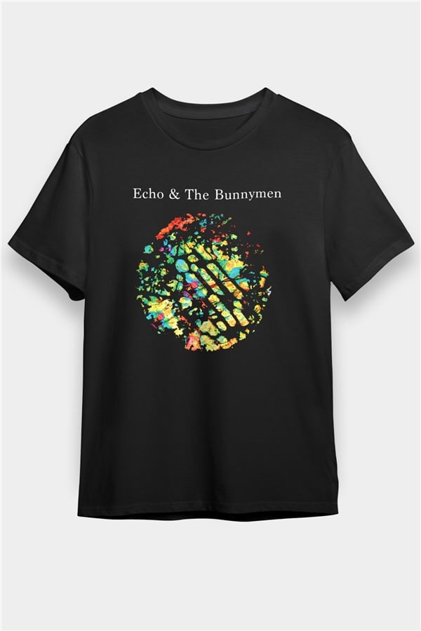 Echo and the Bunnymen Black Unisex T-Shirt