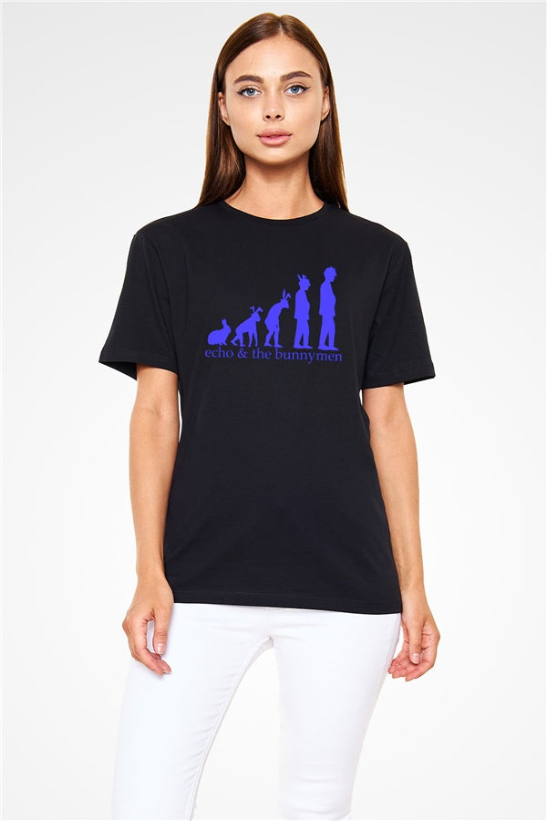 Echo and the Bunnymen Black Unisex T-Shirt