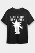 Echo and the Bunnymen Black Unisex T-Shirt