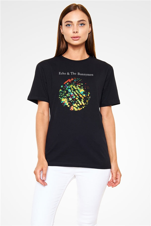 Echo and the Bunnymen Black Unisex T-Shirt