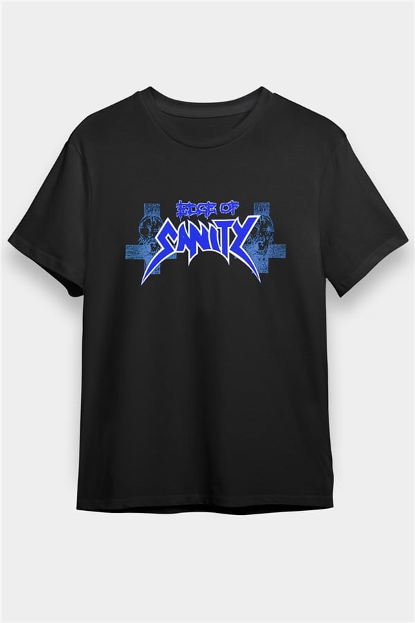 Edge of Sanity Black Unisex T-Shirt