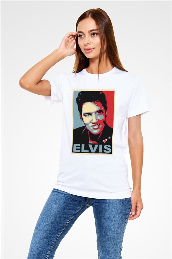 Elvis Presley Black Unisex T-Shirt