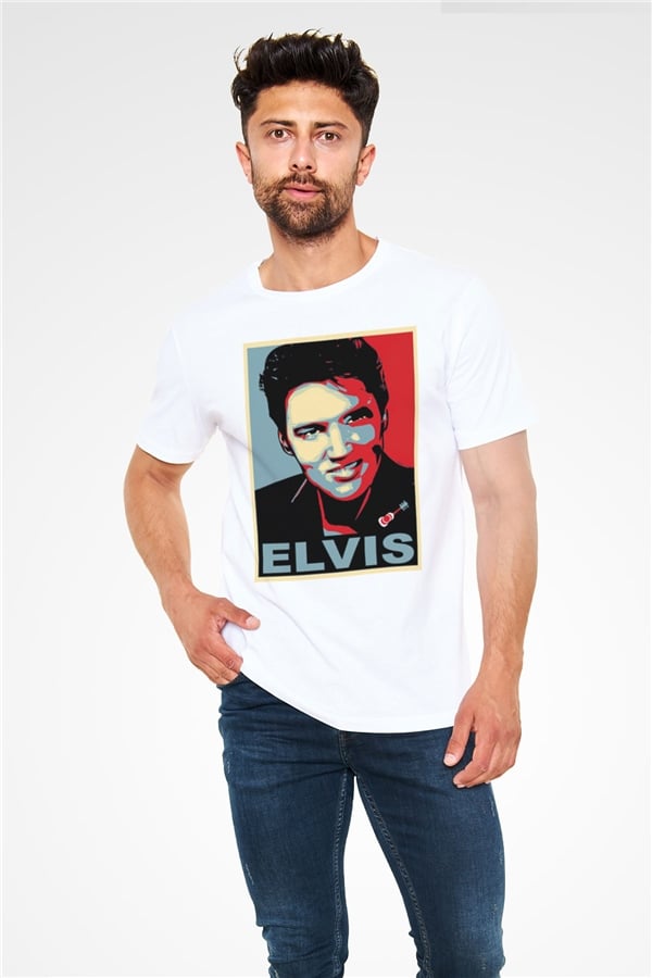 Elvis Presley Black Unisex T-Shirt