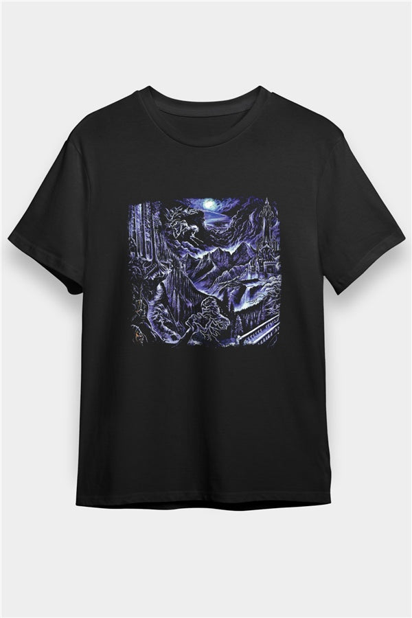 Emperor Printed Unisex Black T-Shirt
