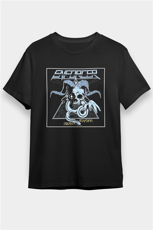 Enforcer Black Graphic Unisex T-Shirt