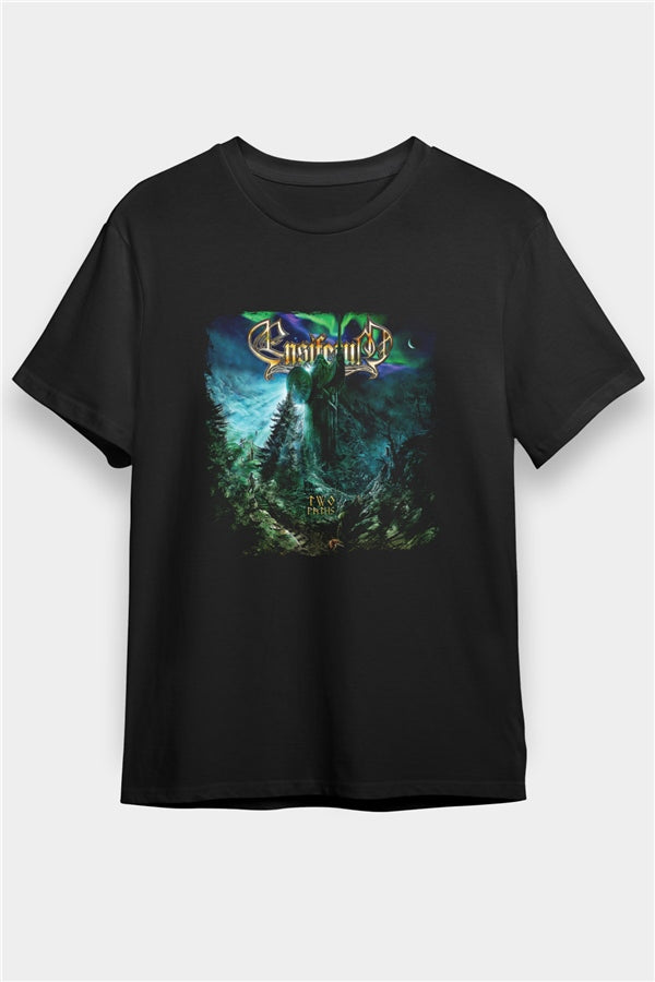 Ensiferum Printed Unisex Black T-Shirt