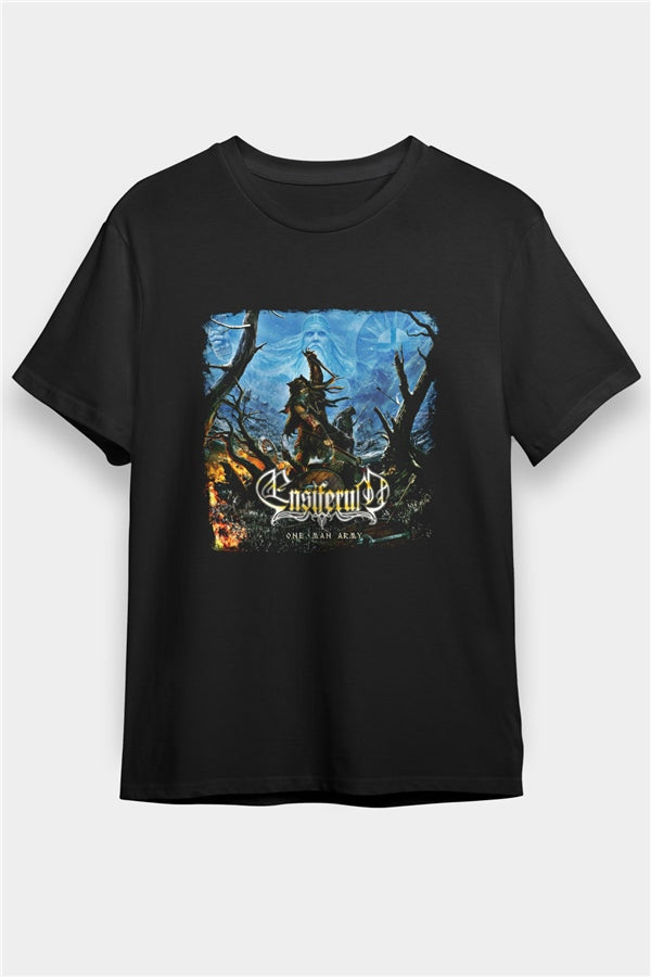 Ensiferum Printed Unisex Black T-Shirt