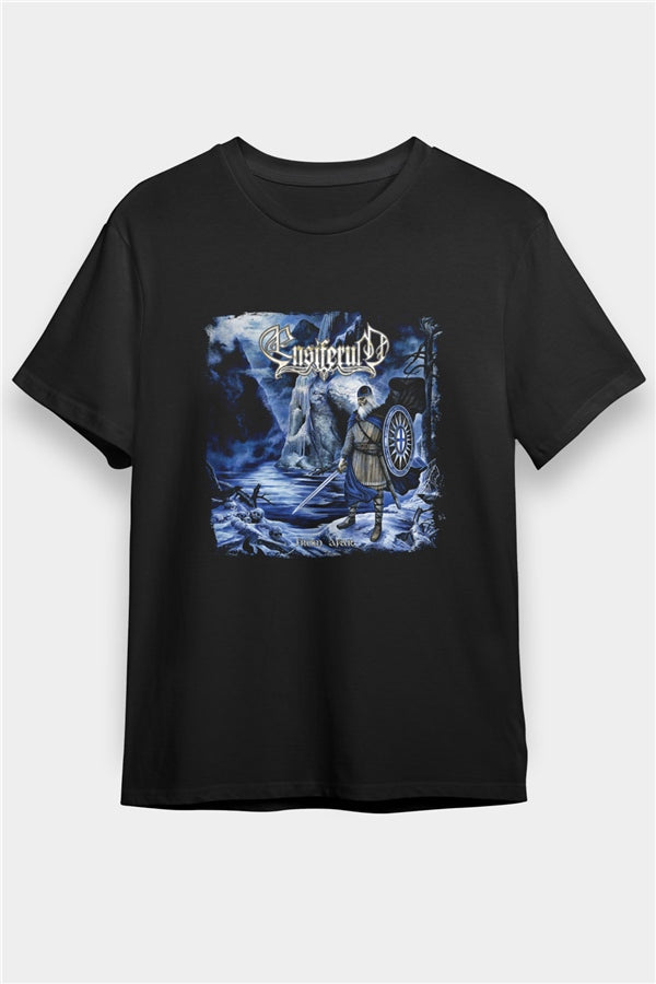 Ensiferum Printed Unisex Black T-Shirt