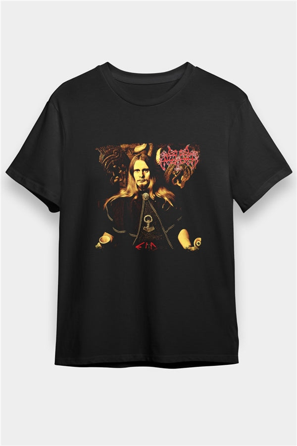 Enslaved Printed Unisex Black T-Shirt