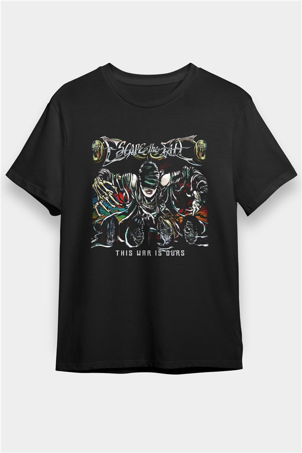 Escape the Fate Printed Unisex Black T-Shirt