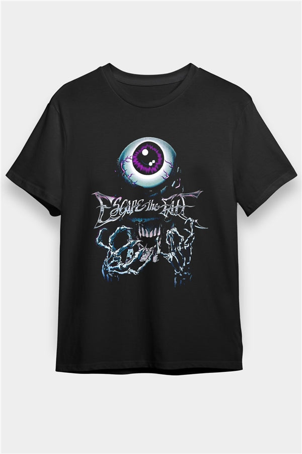 Escape the Fate Printed Unisex Black T-Shirt