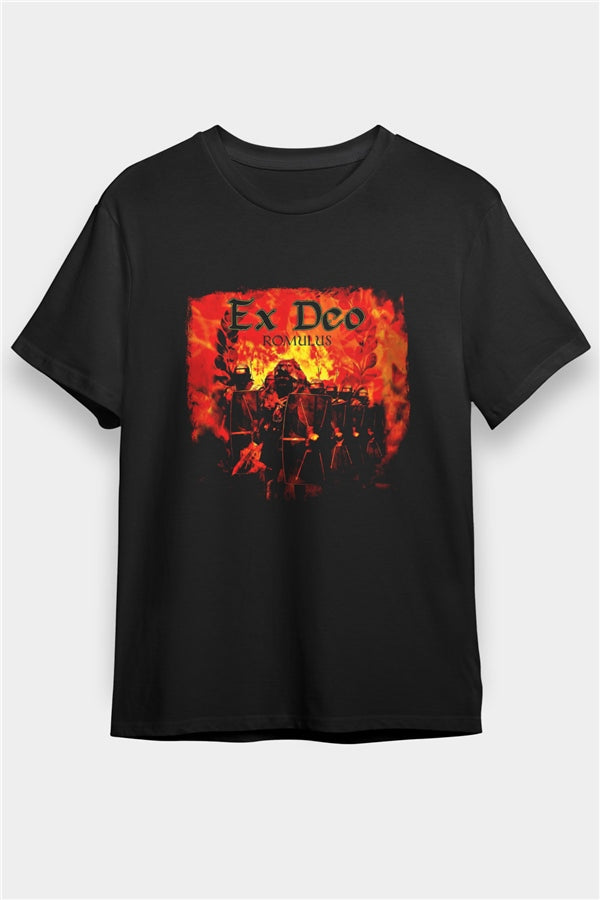 Ex Deo Printed Unisex Black T-Shirt