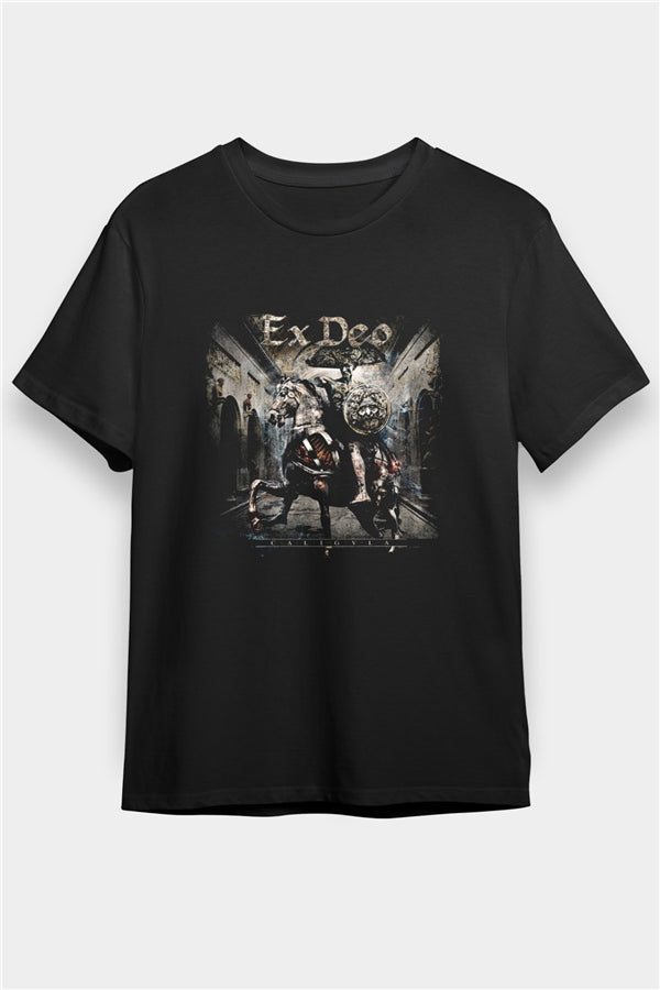 Ex Deo Printed Unisex Black T-Shirt