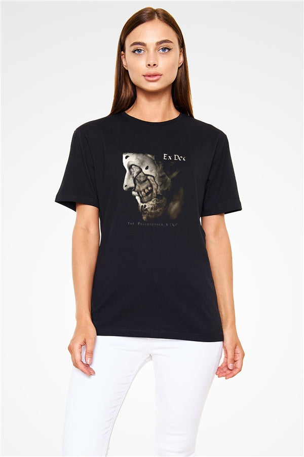 Ex Deo Printed Unisex Black T-Shirt