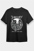 Exhumed Printed Unisex Black T-Shirt