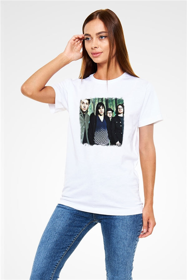 Fall Out Boy Printed Unisex White T-Shirt