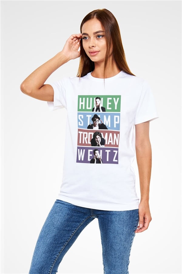 Fall Out Boy White Unisex T-Shirt