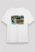 Fantomas Printed Unisex White T-Shirt