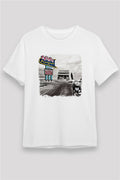 Faster Pussycat Printed Unisex White T-Shirt
