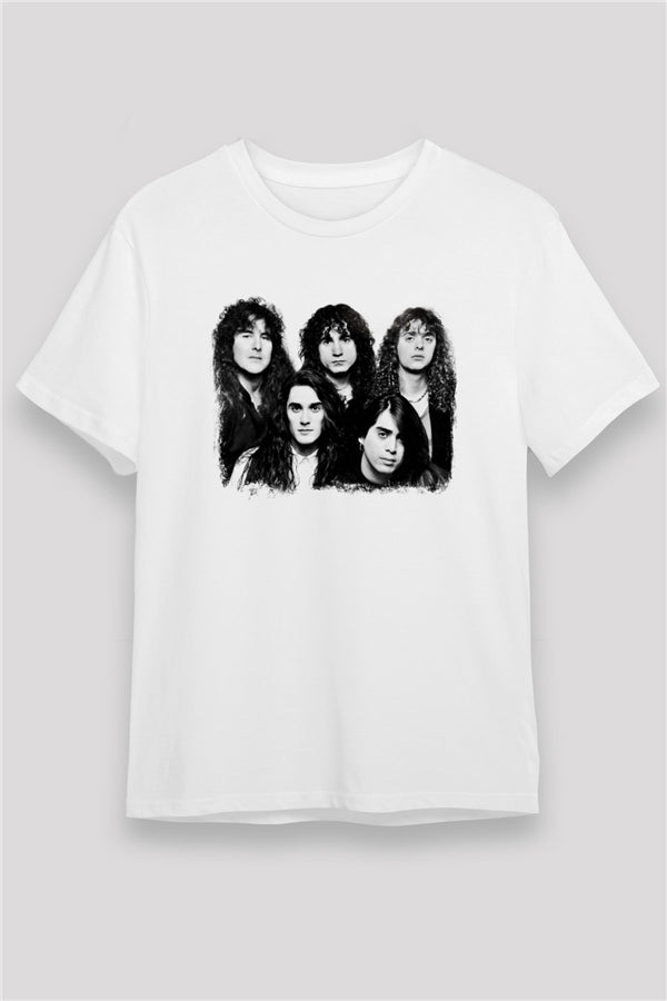Fates Warning Printed Unisex White T-Shirt