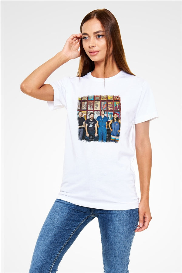 Fidlar Printed Unisex White T-Shirt