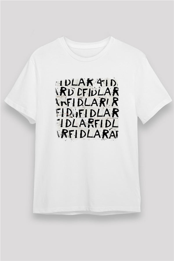 Fidlar Printed Unisex White T-Shirt
