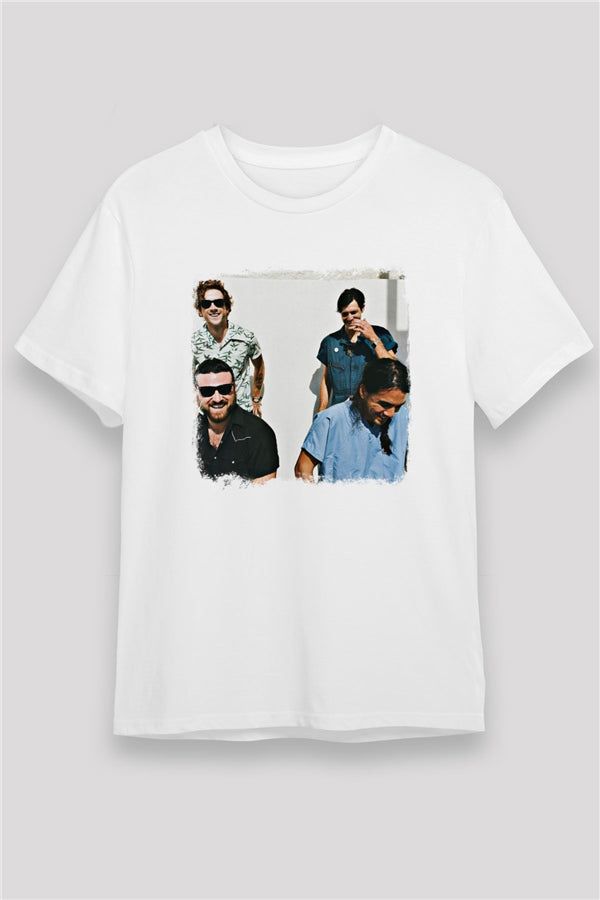 Fidlar Baskılı Unisex Beyaz Tişört