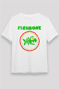 Fishbone White Unisex T-Shirt