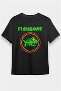 Fishbone Black Unisex T-Shirt