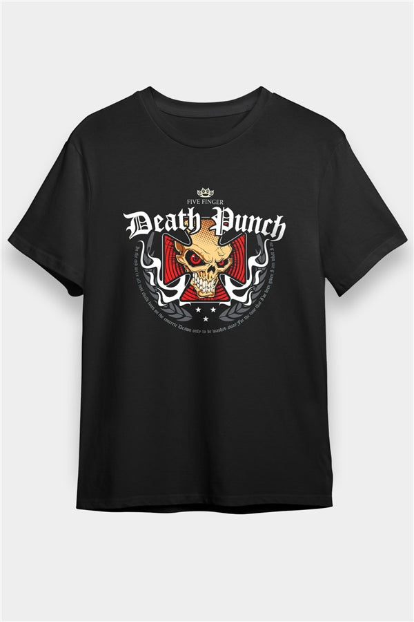 Five Finger Death Punch Black Unisex T-Shirt
