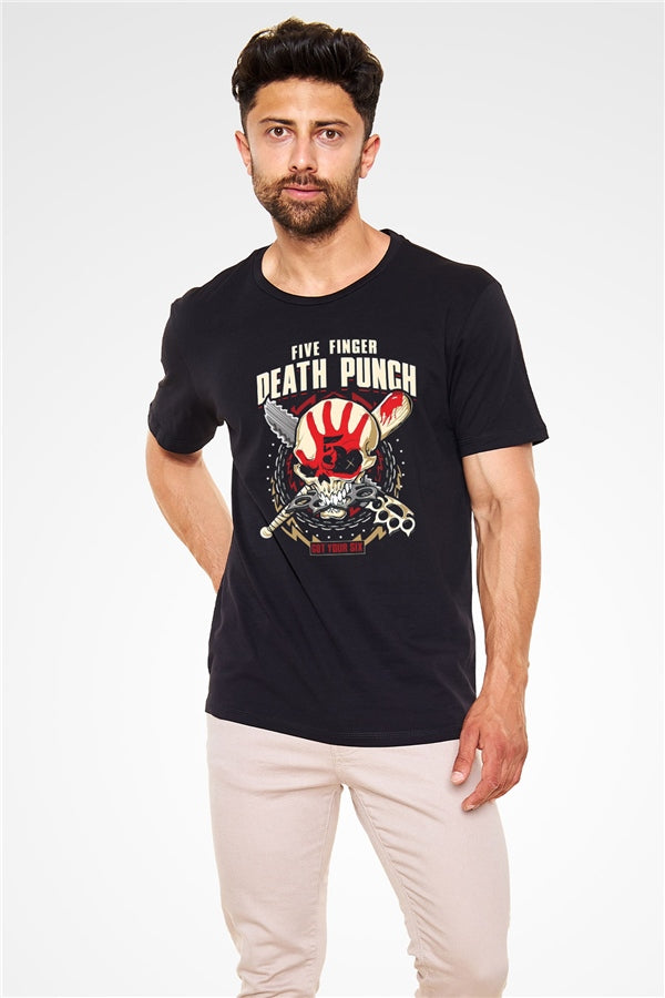Five Finger Death Punch Black Unisex T-Shirt