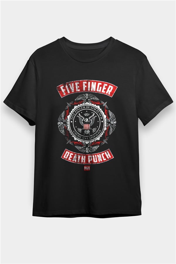 Five Finger Death Punch Black Unisex T-Shirt