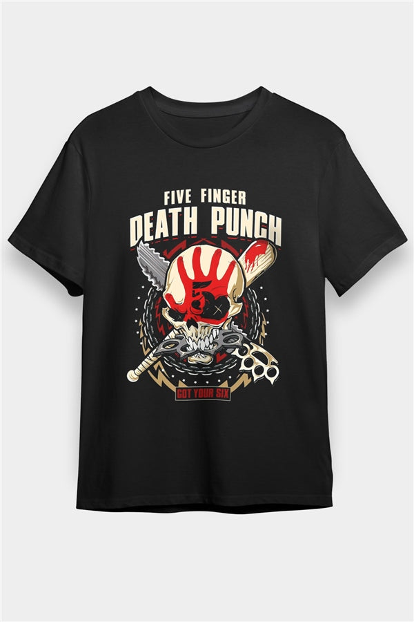 Five Finger Death Punch Black Unisex T-Shirt