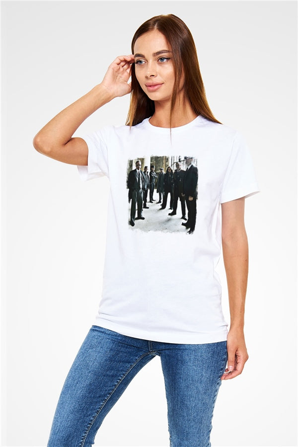 Flogging Molly Printed Unisex White T-Shirt