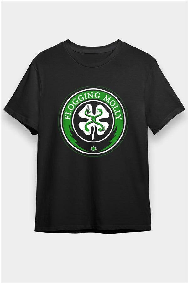 Flogging Molly Black Unisex T-Shirt