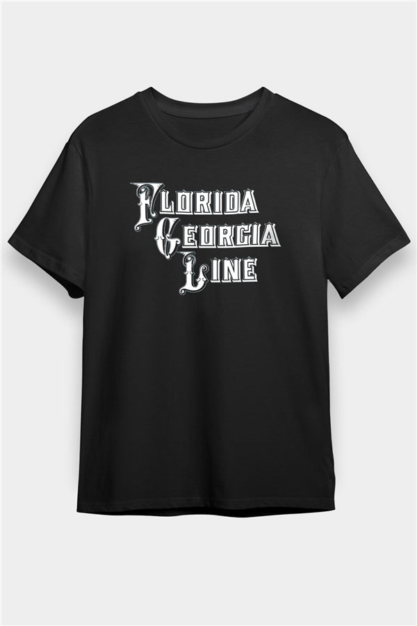 Florida Georgia Line Black Unisex T-Shirt